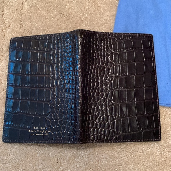 NWOT Smythson Leather Travel Wallets - Picture 4 of 6
